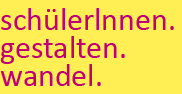 Logo schülerInnen.gestalten.wandel.